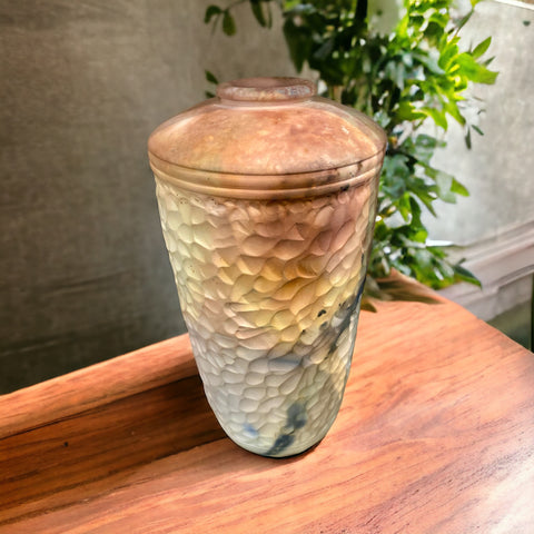 Hammer Carved Vase