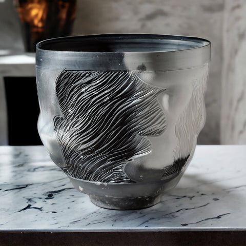 Wavy Sculptural Bowl