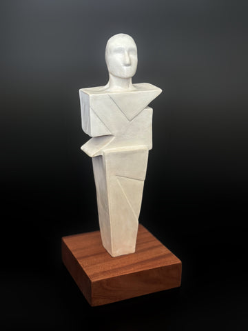 ceramic sculpture entitled Sense, reflecting on the pieces that make an individual