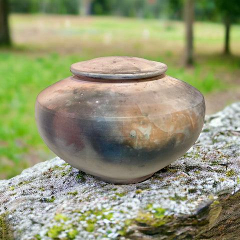 Saggarfired nature jar 6”