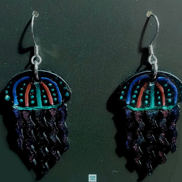 Enamel Resin Earrings