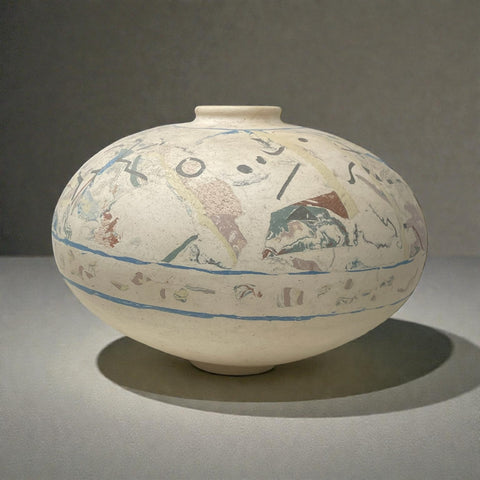 Colored Clay Vessel #5