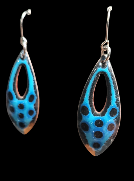 Enamel Resin Earrings