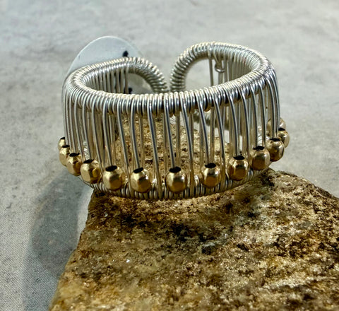 Gold Bead Ring