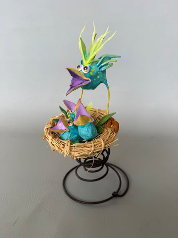 Birds Nest  by Joyce Curvin