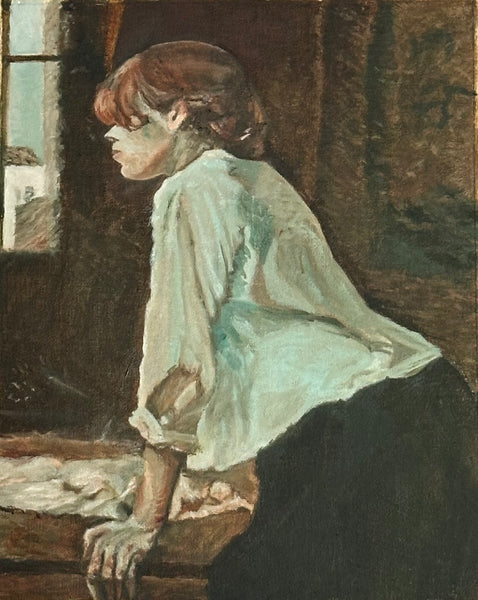 The Laundress After Toulouse-Latrec