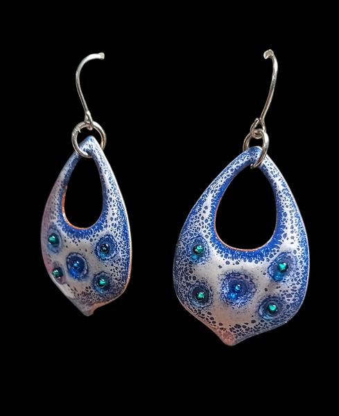 Enamel Earrings