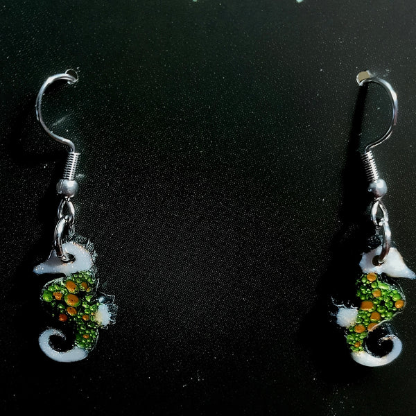 Enamel Earrings