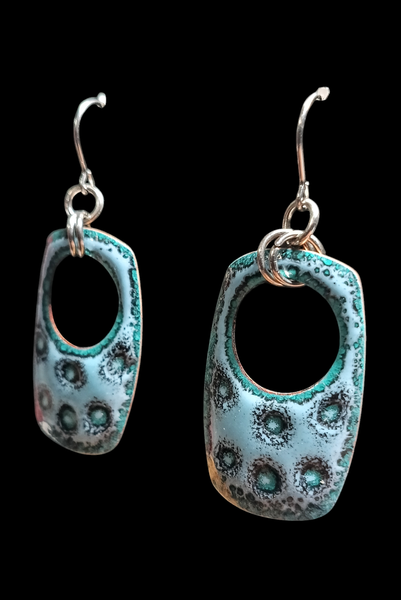 Enamel Earrings