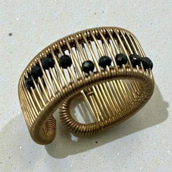 Gold Filled Ring with Spinel