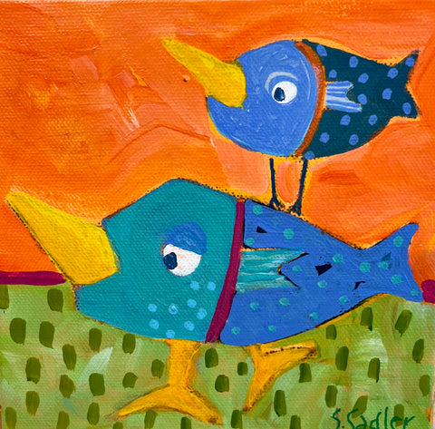 Family Walk by Susan Sadler