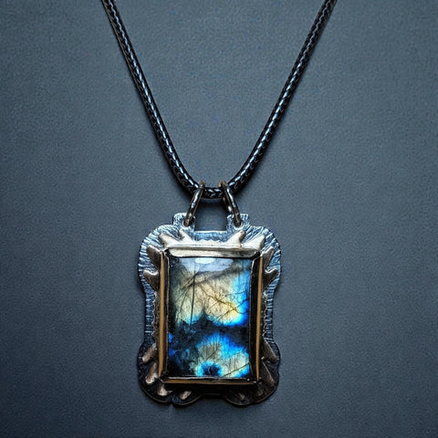 Luminous Collection Labradorite Necklace #6