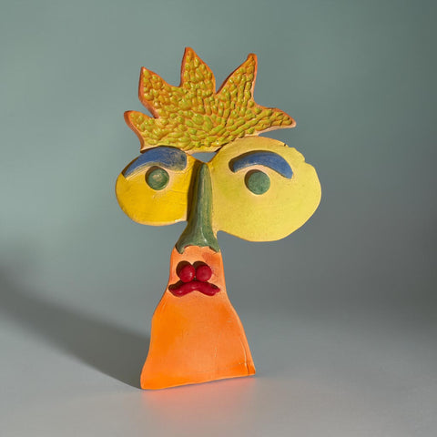 Faces of Vallauris:  20 - Gold Crown