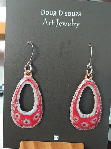 Enamel Resin Earrings