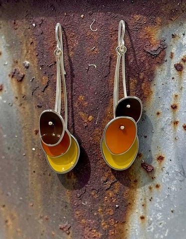 Stoplight Earrings