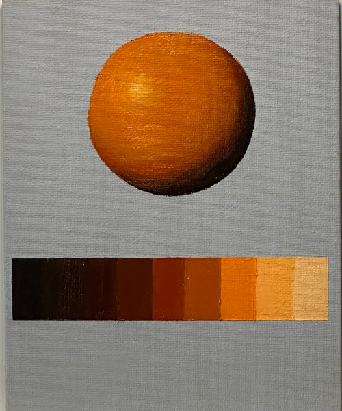 Sphere Study - Orange