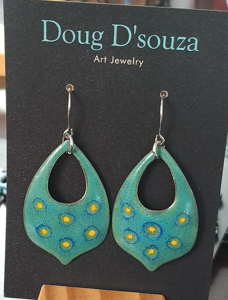 Enamel Earrings