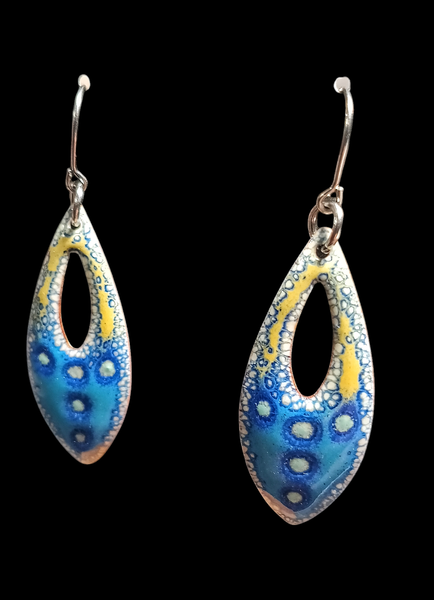 Enamel Resin Earrings