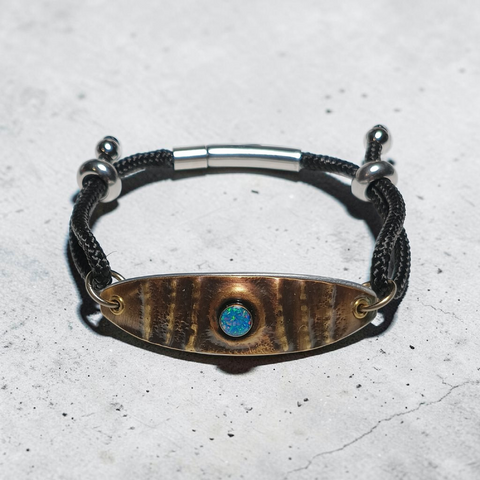 Mixed Metal Men's Bracelet