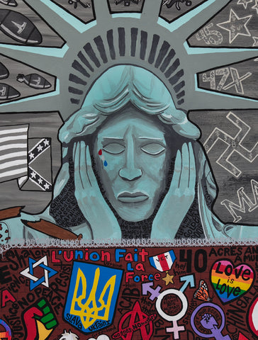 Lady Liberty, POW by Christine Grossman
