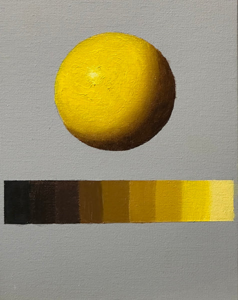 Sphere Study - Yellow