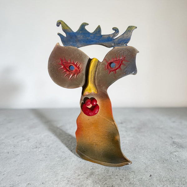 Faces of Vallauris:  19 Blue Kings