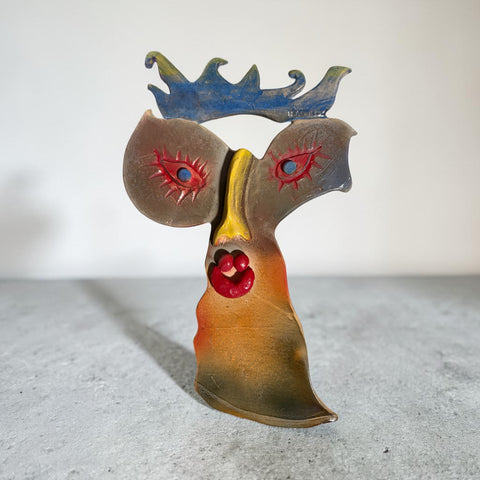 Faces of Vallauris:  19 Blue Kings