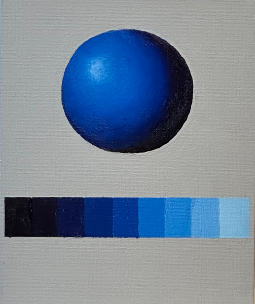 Sphere Study - Blue