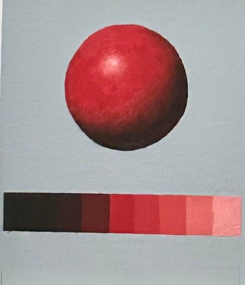 Sphere Study - Red