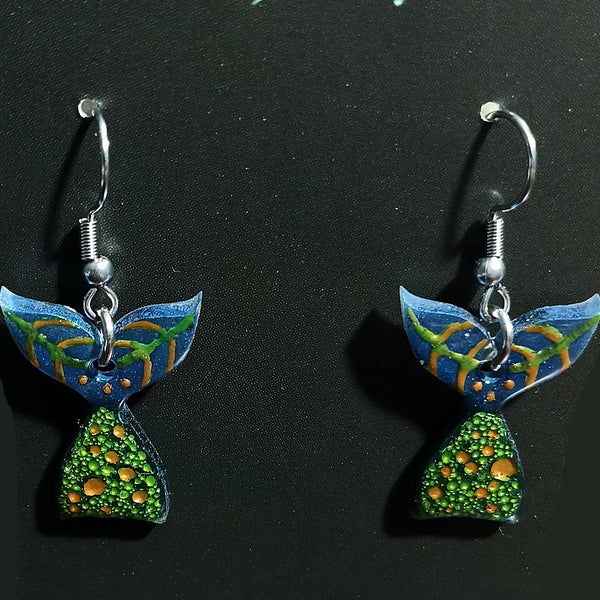 Enamel Resin Earrings