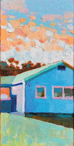 Morning Blue House
