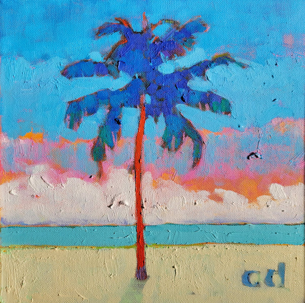 Single Blue Palm