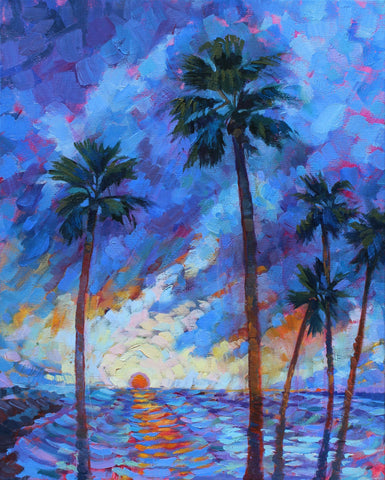 Sunset Palms