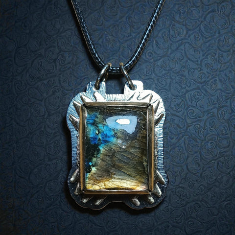 Luminous Collection Labradorite Necklace #7