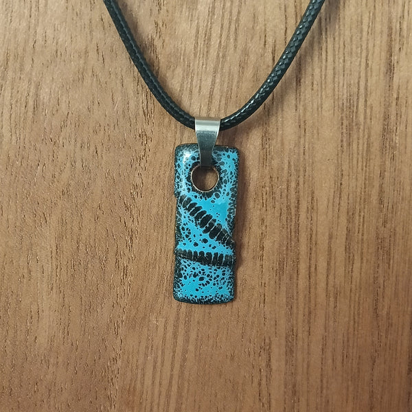 Enamel pendant