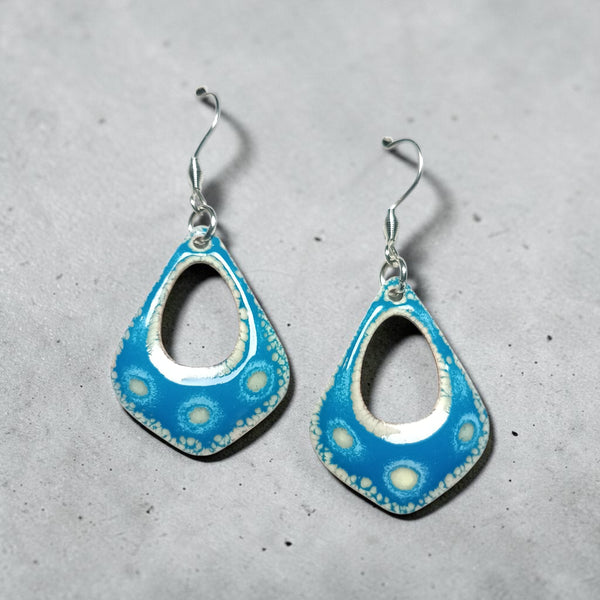 Enamel Earrings