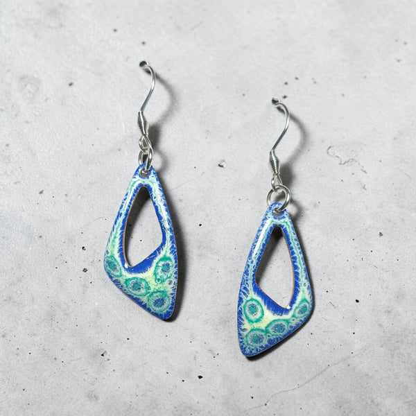 Enamel Earrings