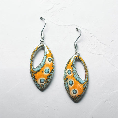 Enamel Earrings
