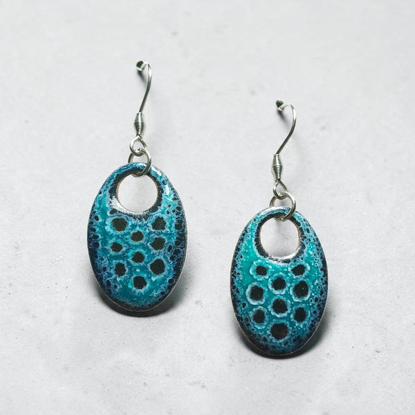 Enamel Earrings