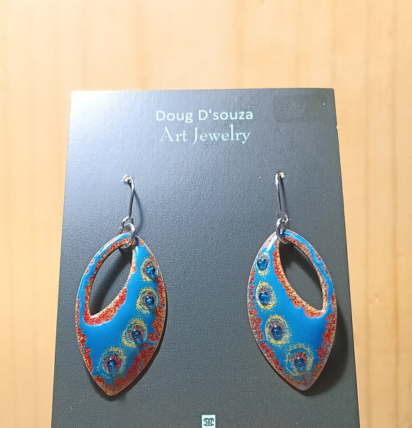 Enamel Earrings