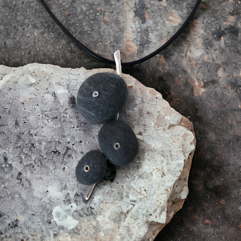 Falling Stone Necklace