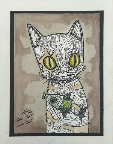 Cat #1 by Karel Garcia