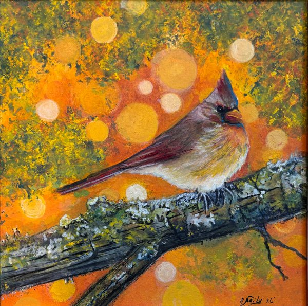 Female Cardinal by Elizabeth Neily