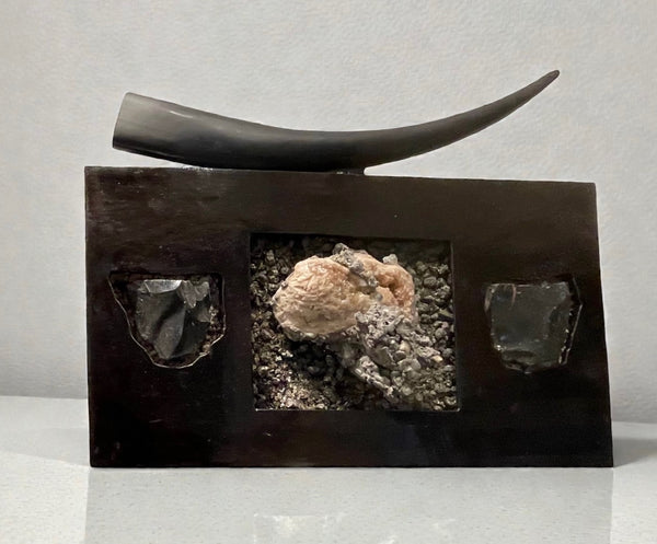 Obsidian Wall Sculpture