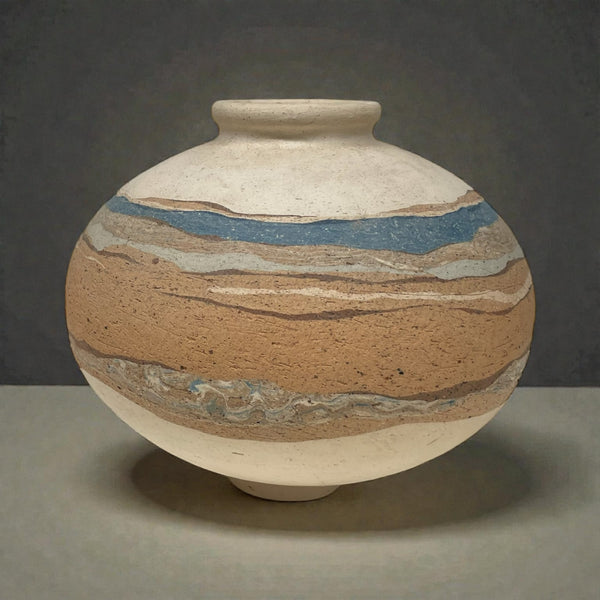 Colored Clay Vessel #3
