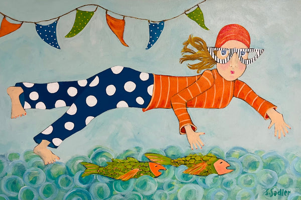 Fly Fishing Queen by Susan Sadler