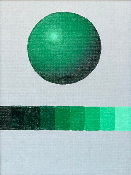 Sphere Study - Green