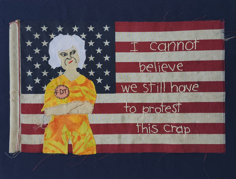 Mother Crone Still Protesting by Marianne Wysocki