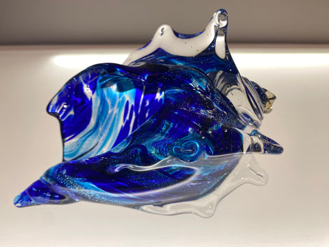 Cobalt Small Conch Shell