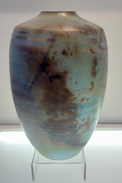 Blue Armor Urn